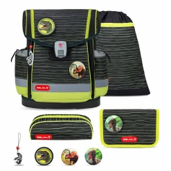 Belmil Classy Plus Schulranzen-Set 5-tlg. - PREHISTORIC TIMES