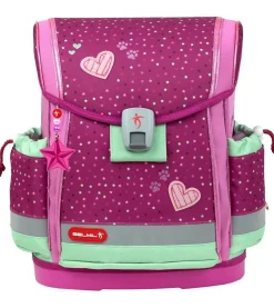 Belmil Classy Plus Schulranzen-Set 5-tlg. - MINT BURGUNDY