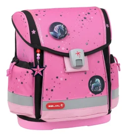 Belmil Classy Plus Schulranzen-Set 5-tlg. - PINK BLACK