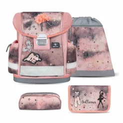 Belmil Classy Schulranzen-Set 4-tlg. - ROSE BALLET