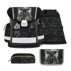 Belmil Classy Schulranzen-Set 4-tlg. - BLACK PANTHER
