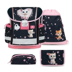 Belmil Classy Schulranzen-Set 4-tlg. - CUTE KITTEN