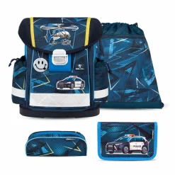 Belmil Classy Schulranzen-Set 4-tlg. - POLICE