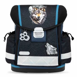 Belmil Classy Schulranzen-Set 4-tlg. - WOLVES PACK