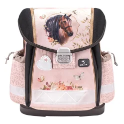 Belmil Classy Schulranzen-Set 4-tlg. - HORSE CHESTNUT