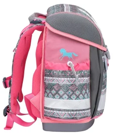 Belmil Classy Schulranzen-Set 4-tlg. - HORSE ARUBA BLUE