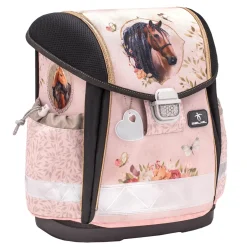 Belmil Classy Schulranzen-Set 4-tlg. - HORSE CHESTNUT