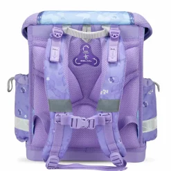 Belmil Classy Schulranzen-Set 4-tlg. - PURPLE BLUE BUTTERFLY