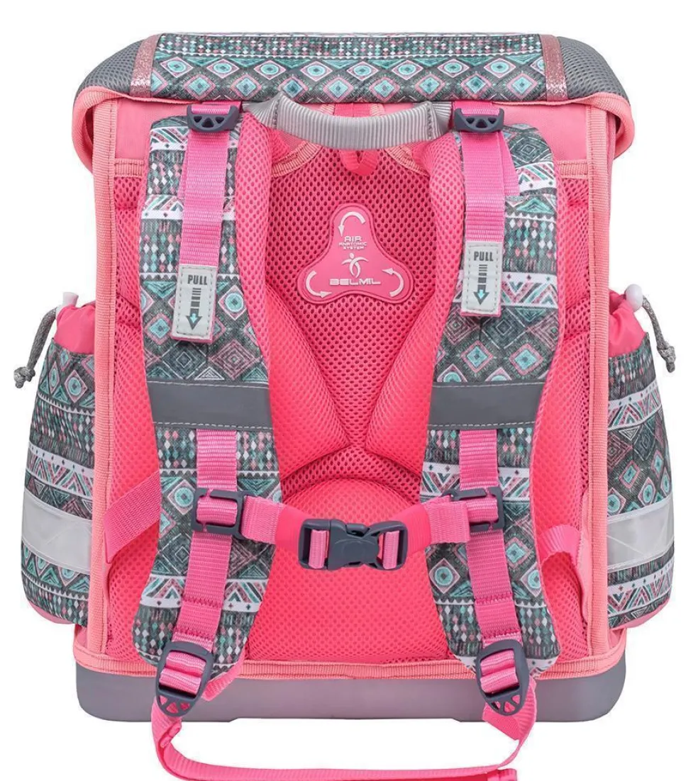 Belmil Classy Schulranzen-Set 4-tlg. - HORSE ARUBA BLUE