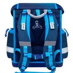 Belmil Classy Schulranzen-Set 4-tlg. - RACING BLUE NEON