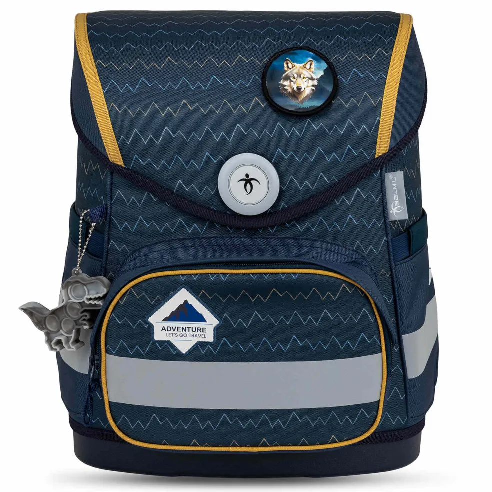 Belmil Compact Schulranzen-Set 5-tlg. - WOLVES