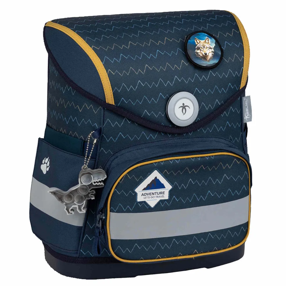 Belmil Compact Schulranzen-Set 5-tlg. - WOLVES