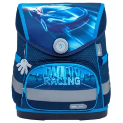 Belmil Compact Schulranzen-Set 4-tlg. - RACING BLUE NEON