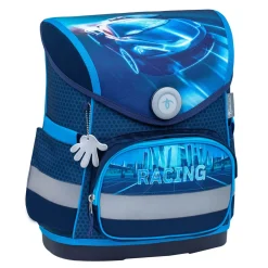 Belmil Compact Schulranzen-Set 4-tlg. - RACING BLUE NEON