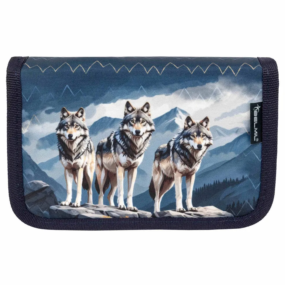 Belmil Compact Schulranzen-Set 5-tlg. - WOLVES