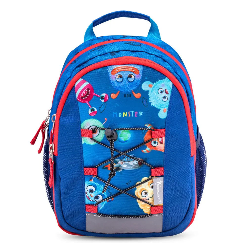 Belmil Mini Kiddy Kindergartenrucksack - COOL MONSTERS