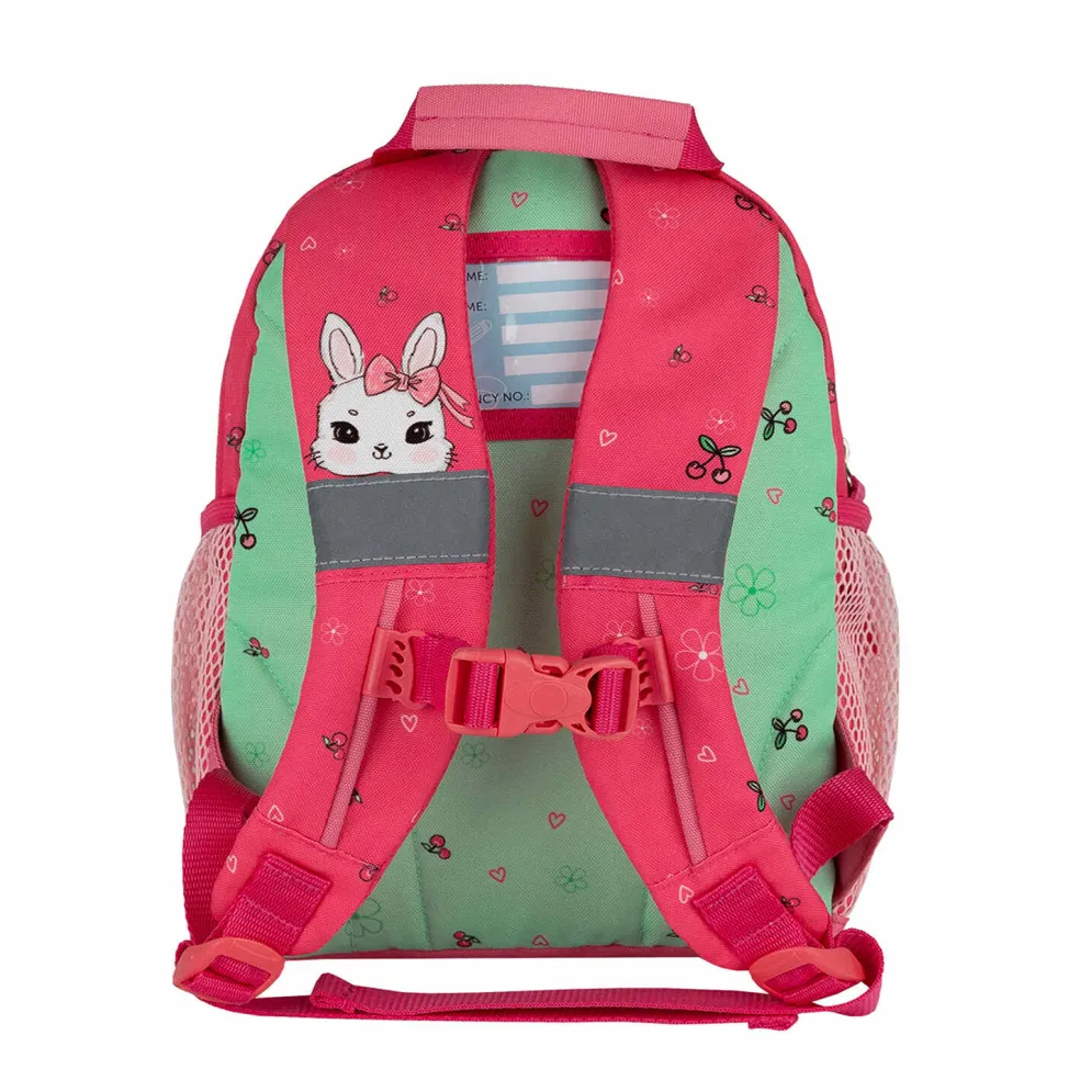 Belmil Mini Kiddy Kindergartenrucksack - SWEET BUNNY CHERRY