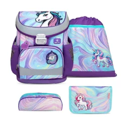 Belmil Mini-Fit Schulranzen-Set 4-tlg. - UNICORN DREAM