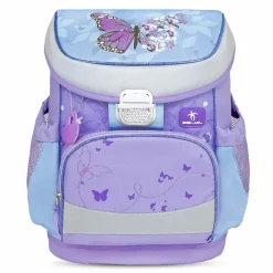 Belmil Mini-Fit Schulranzen-Set 4-tlg. - PURPLE BLUE BUTTERFLY