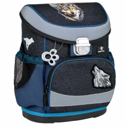 Belmil Mini-Fit Schulranzen-Set 4-tlg. - WOLVES PACK