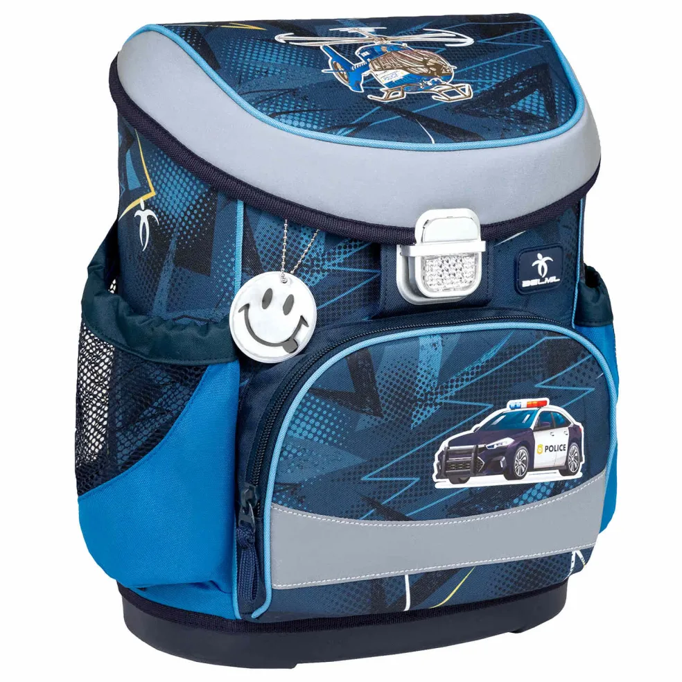 Belmil Mini-Fit Schulranzen-Set 4-tlg. - POLICE