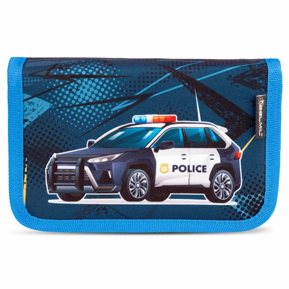 Belmil Mini-Fit Schulranzen-Set 4-tlg. - POLICE