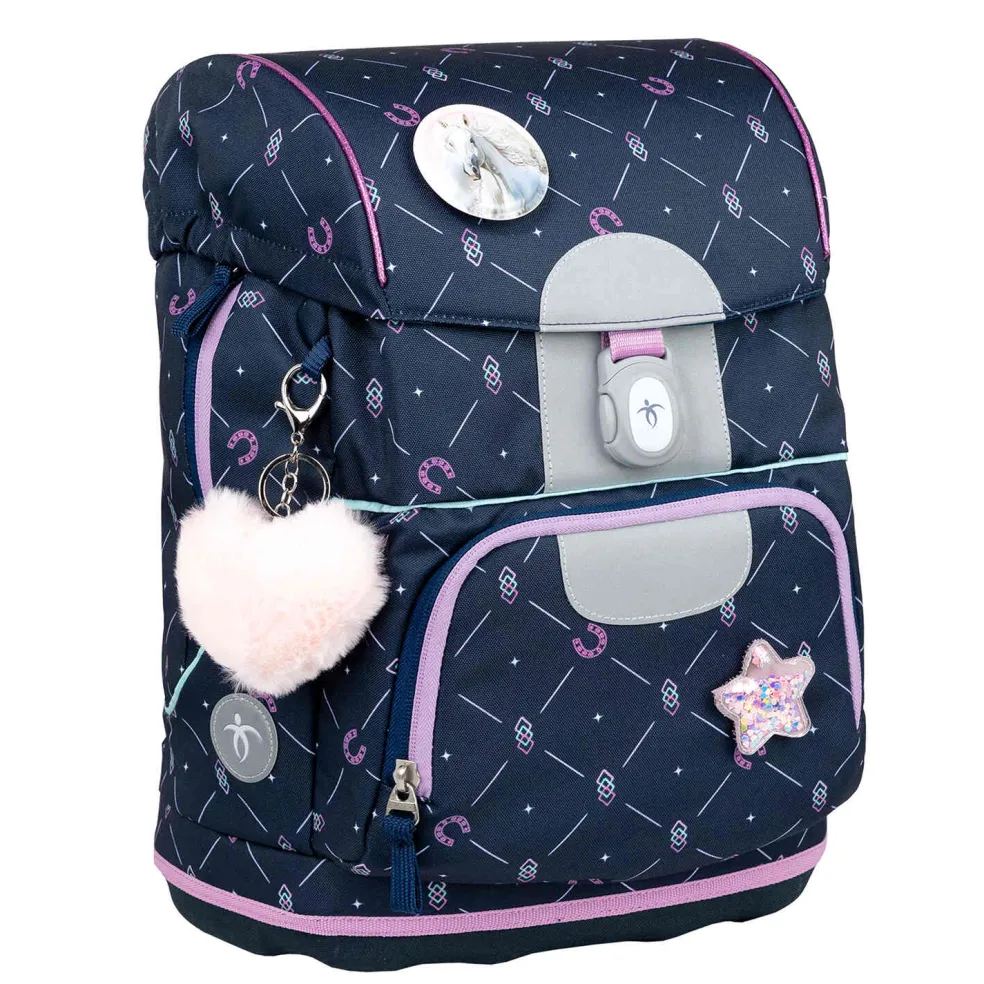 Belmil Motion Schulranzen-Set 5-tlg. - MIDNIGHT GALLOP