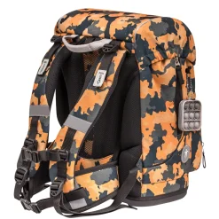 Belmil Motion Schulranzen-Set 5-tlg. - ORANGE CAMOUFLAGE