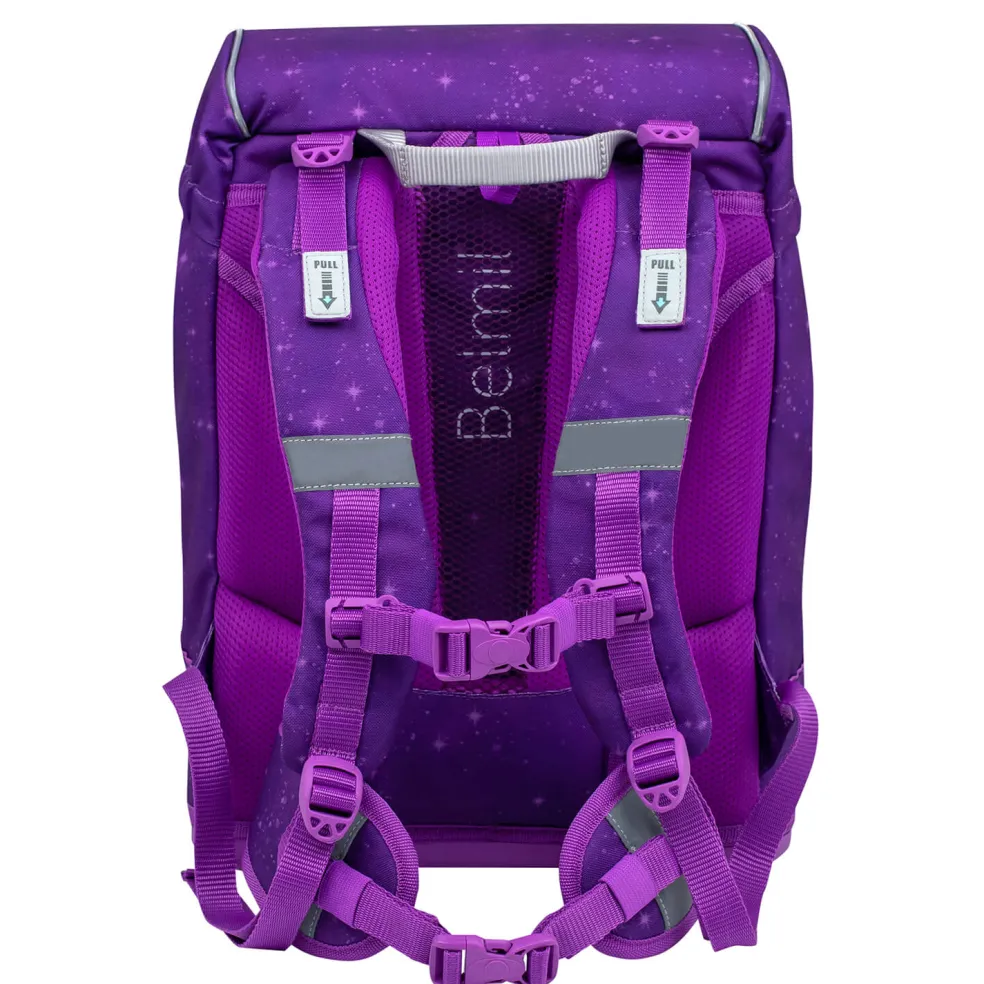 Belmil Motion Schulranzen-Set 5-tlg. - PURPLE SKY