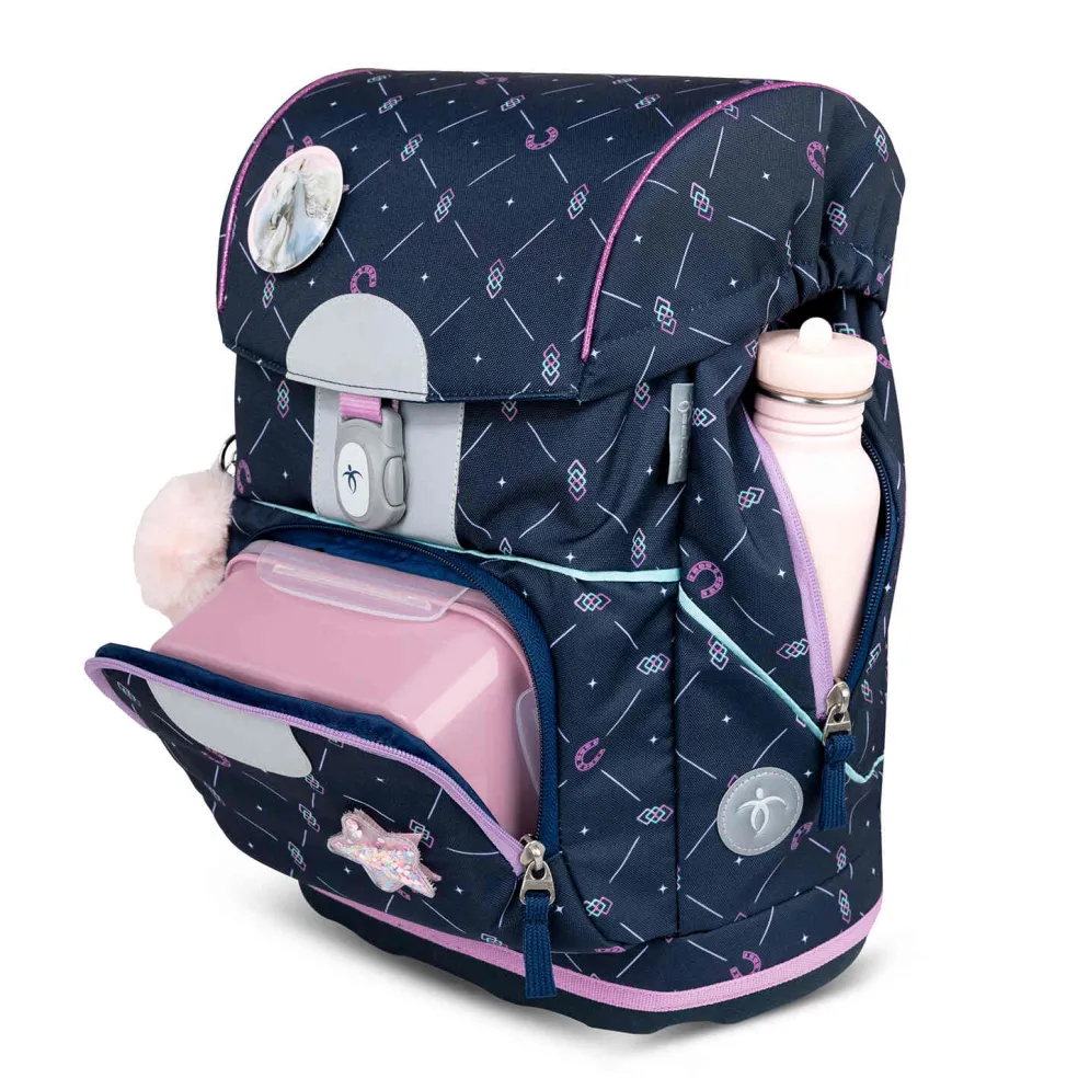 Belmil Motion Schulranzen-Set 5-tlg. - MIDNIGHT GALLOP