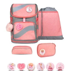 Belmil Smarty Schulranzen-Set 5-tlg. - MINIMAL TRIANGELS