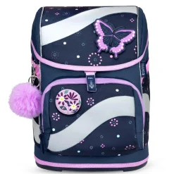 Belmil Smarty Schulranzen-Set 5-tlg. - FLOWERS BLUE