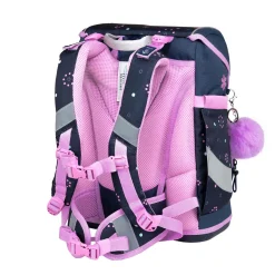 Belmil Smarty Schulranzen-Set 5-tlg. - FLOWERS BLUE