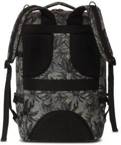 BestWay Cabin Pro Print Reiserucksack - schwarz/olivgrün