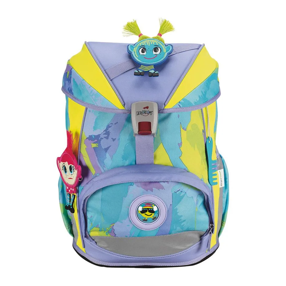 DerDieDas ErgoFlex - HIPPIE HAIR - Schulranzen-Set 5-teilig