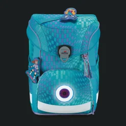 DerDieDas ErgoFlex Easy Exklusiv LED - ACTIVE - Schulranzen-Set 5-teilig