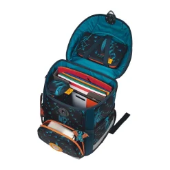 DerDieDas ErgoFlex Easy Exklusiv LED - DRAGON MOON - Schulranzen-Set 5-teilig