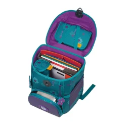 DerDieDas ErgoFlex Easy Exklusiv Superflash - FAIRY FLOWER - Schulranzen-Set 5-teilig