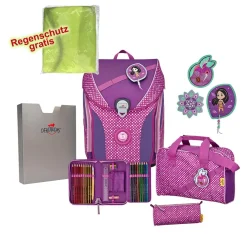 DerDieDas ErgoFlex MAX Set 6-tlg. - PURPLE DOTS