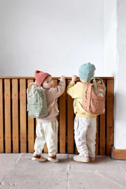 Lässig Mini Square Backpack Happy Prints light olive