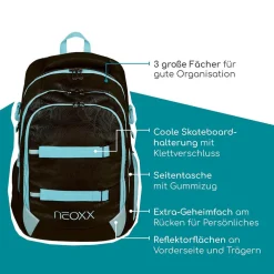NEOXX ACTIVE PRO Schulrucksack Queen of the nite