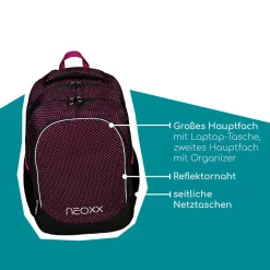 NEOXX Fly Schulrucksack Crazy in Mesh