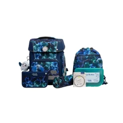 School-Mood Schulranzenset Champion Maxx Pro Felix (Wolf)