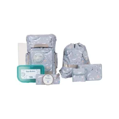 School-Mood Schulranzenset Rebel Aqua (Nordic Collection)