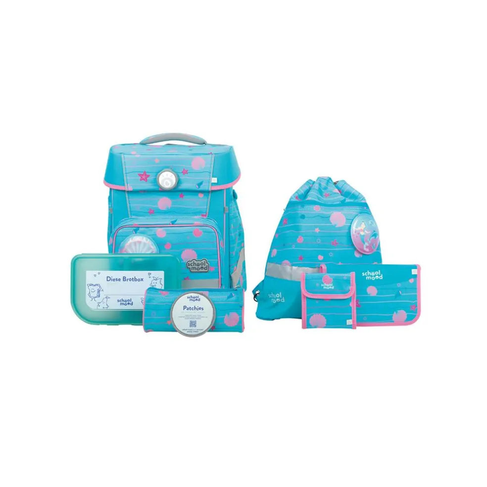 School-Mood Schulranzenset Champion Maxx Lilly (Meerjungfrau)