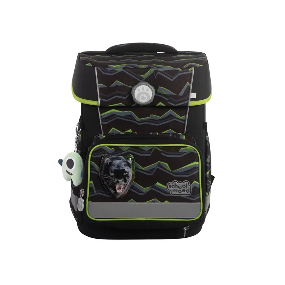 School-Mood Schulranzenset Champion Pro Finn (Raubkatze)