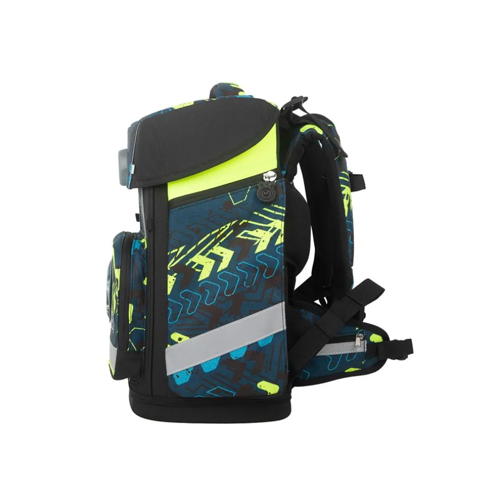 School-Mood Schulranzenset Champion Maxx Elias (Rennwagen)