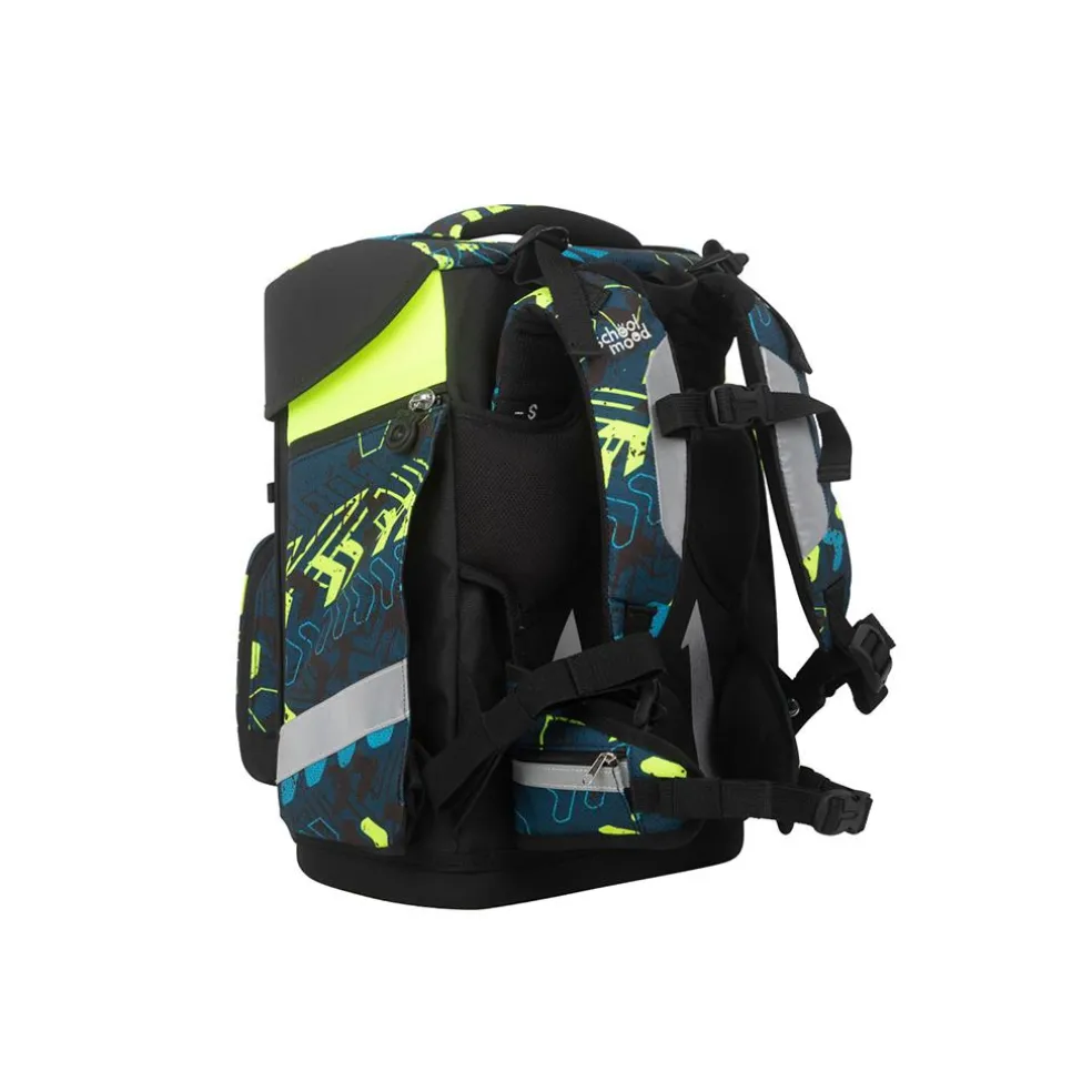 School-Mood Schulranzenset Champion Maxx Elias (Rennwagen)