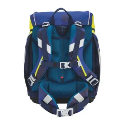 Scout Alpha DIN - BLUE POLICE - Schulranzen-Set 4-teilig