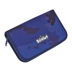 Scout Alpha DIN - BLUE POLICE - Schulranzen-Set 4-teilig